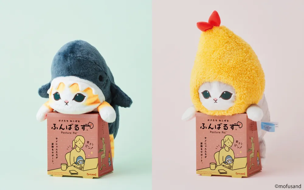 ふんばるず mofusand サメにゃん / えびにゃん
