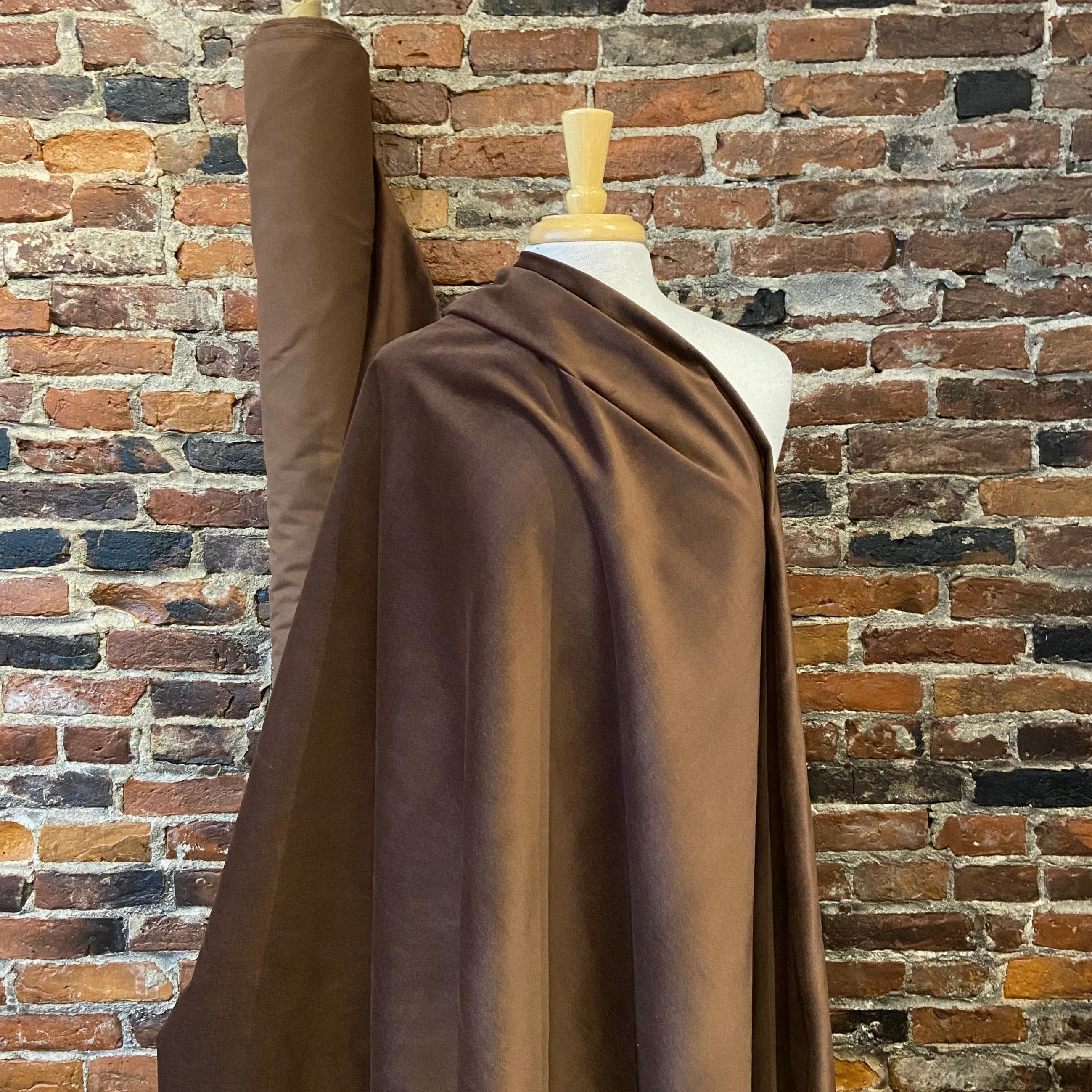 Eider Cotton Velvet in Sable