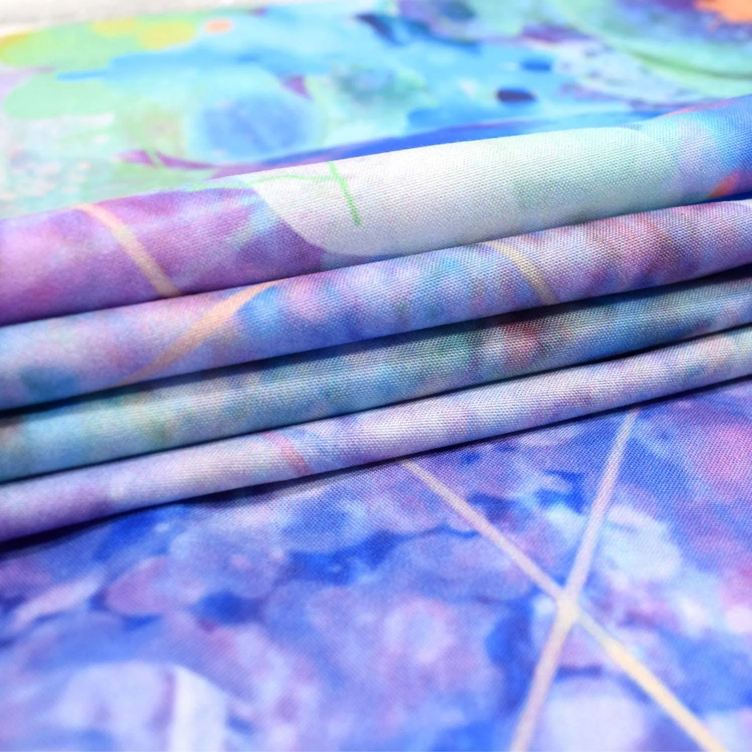 Floral Rainbow Tapestry