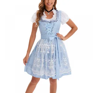 Oktoberfest Costumes Women Dirndl Dresses Sexy Bar Party Maid Outfit Bavarian Performance Clothing